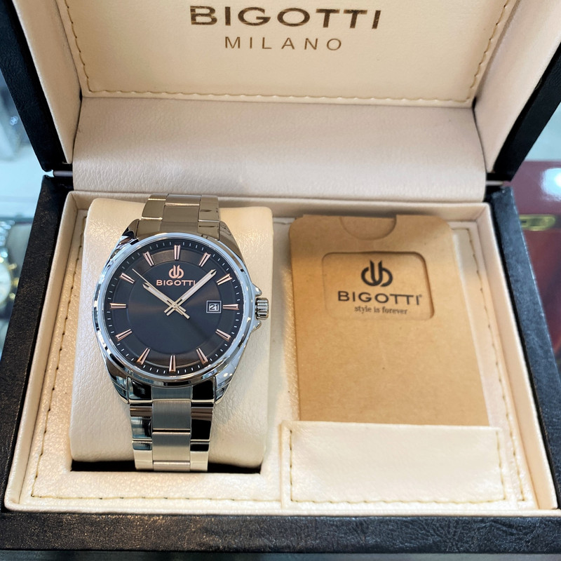 ساعت مچی عقربهای مردانه بیگوتی مدل BG.1.10471-2 ساعت مچی عقربهای مردانه بیگوتی مدل BG.1.10471-2