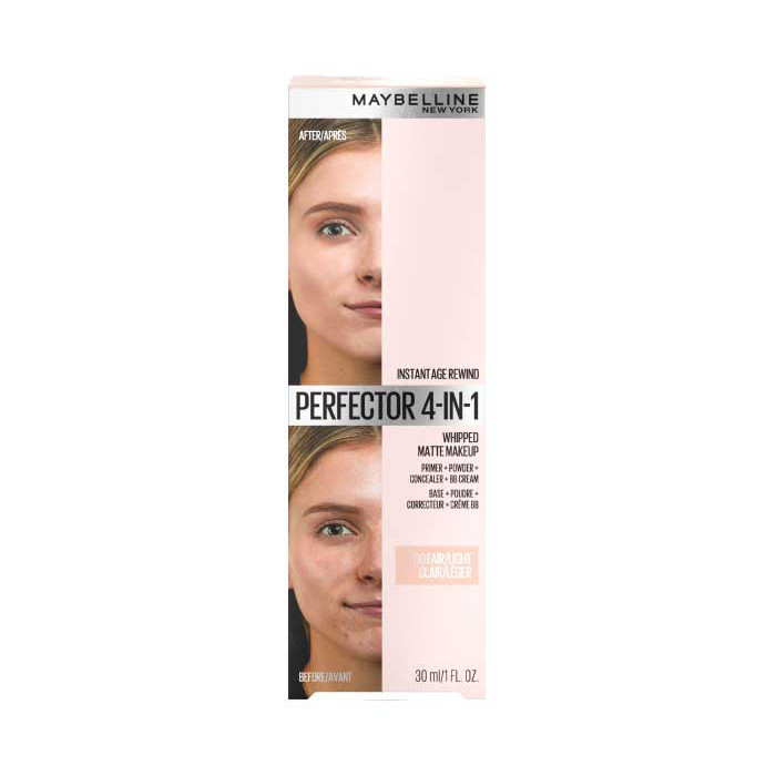 کرم پودر BB میبلین مدل Perfector 4in1 شماره 00 حجم 30 میلی لیتر