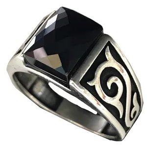 انگشتر نقره مردانه مدل اسپرت 3302-