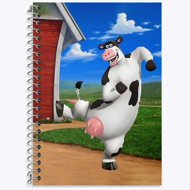 دفتر لغت 50 برگ خندالو طرح انیمیشن رئیس مزرعه کد N46