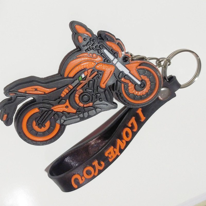 جاکلیدی مدل سیلیکونی طرح موتورسیکلت کد 1003