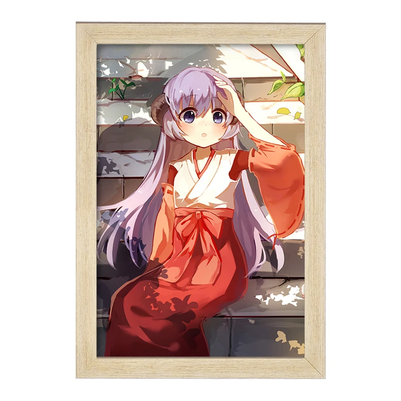 تابلو خندالو مدل هانیو انیمه هیگوراشی وقتی اشک می ریزد  کد 18140