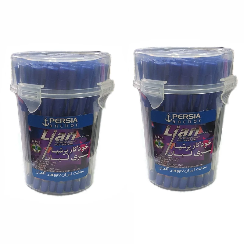 خودکار پرشیا مدل لیان کد KIA02 بسته 100 عددی