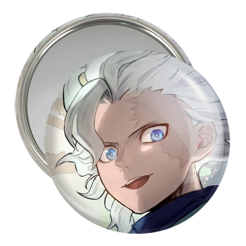 آینه جیبی خندالو مدل بلاف انیمه ساخته شده در پرتگاه کد 24355