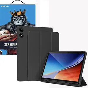Epicoy Smart Case Series Leather Cover Case For Xiaomi Poco Pad 12.1 inch