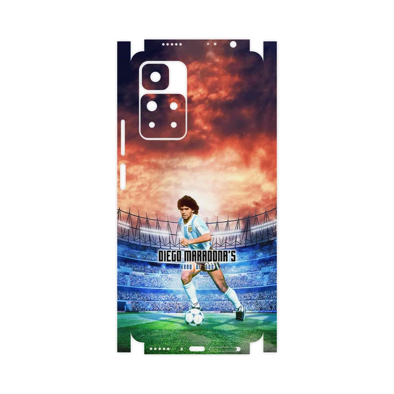 برچسب پوششی ماهوت مدل Diego Maradona-FullSkin مناسب برای گوشی موبایل شیائومی Redmi Note 11 Pro Plus 5G