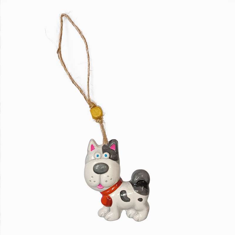 آویز تزیینی مدل سگ زنگوله دار کد AF-12