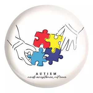 پیکسل خندالو طرح اتیسم Autism کد 26726 مدل بزرگ