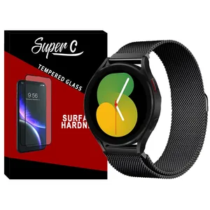 بند سوپرسی مدل Milanese مناسب برای ساعت هوشمند سامسونگ Galaxy Watch 5 40mm / Watch 5 44mm / Watch 5 pro 45mm