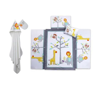 سرویس خواب نوزاد مدل شیرشاه مجموعه ۷ عددی