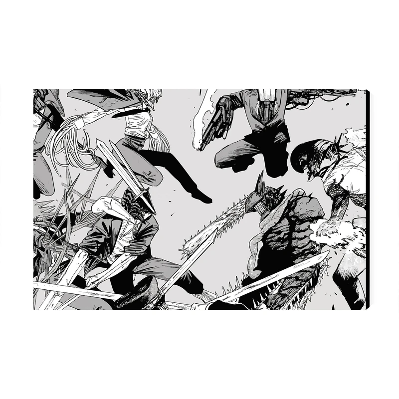 تابلو شاسی عرش مدل انیمه مرد اره ای  Chainsaw Man کد As3718