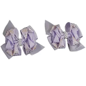 گیره مو دخترانه مدل پاپیون بسته 2 عددی