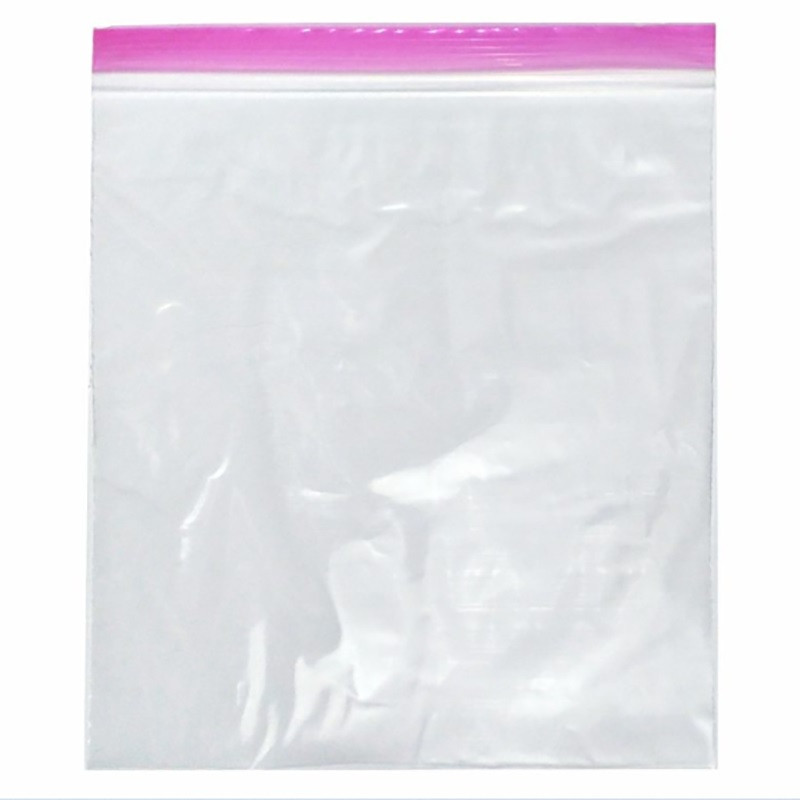 کیسه زیپ دار مدل دو زیپ کد 13x15 بسته 100 عددی