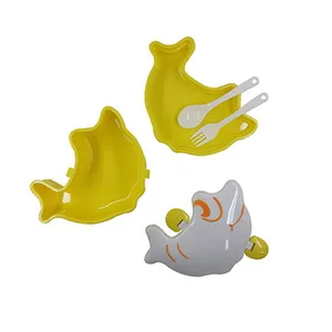 ظرف غذا 5 تکه کودک مدل دلفین