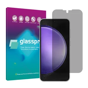 Glass Pro Resistant model privacy screen protector suitable for Samsung Galaxy S23 FE mobile phone