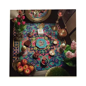 کاشی طرح سفره هفت سین کد f204