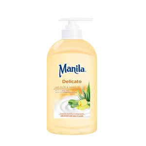 صابون مایع لطیف مانیلا مدل Sensitive Skin حجم 500 میلی لیتر