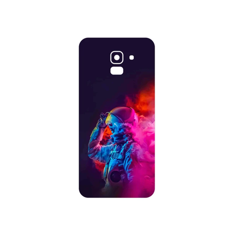 برچسب پوششی ماهوت مدل Smoke Rainbow Digital Art 1 مناسب برای گوشی موبایل سامسونگ Galaxy J6