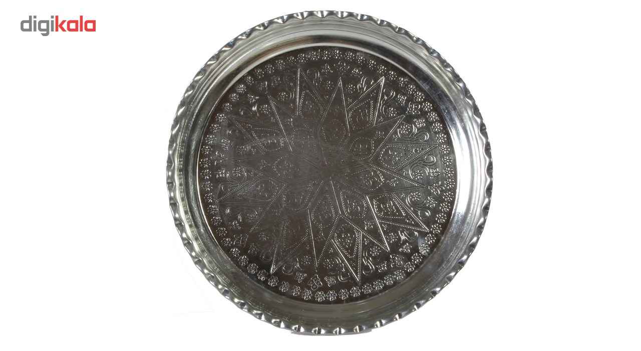 سینی مسی طرح گود کد ZH39 قطر 27 سانتی متر