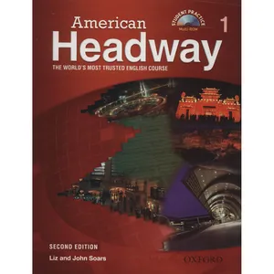 کتاب زبان American Headway 1 Students Book + Workbook Second Edition