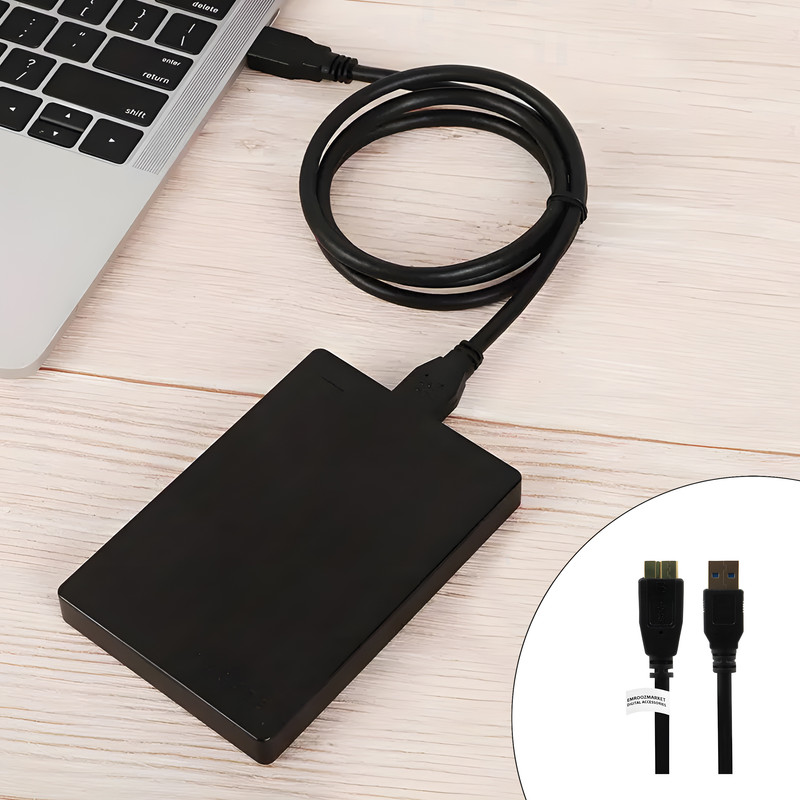 کابل هارد اکسترنال USB 3.0 امروزمارکت مدل EM25C05 طول 1.5 متر