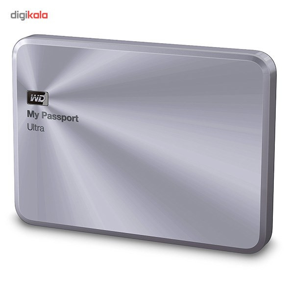 هارددیسک اکسترنال وسترن دیجیتال مدل My Passport Ultra Metal Edition ظرفیت 1 ترابایت