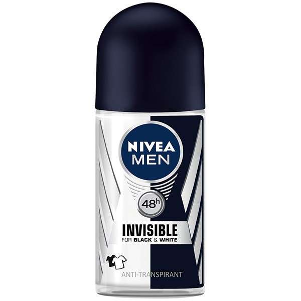رول ضد تعریق مردانه نیوآ مدل Invisible Black And White حجم 50 میلی لیتر رول ضد تعریق مردانه نیوآ مدل Invisible Black And White حجم 50 میلی لیتر
