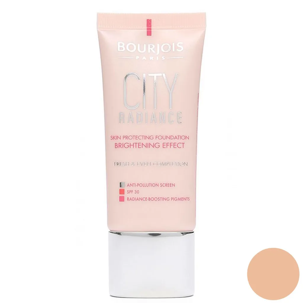 کرم پودر بورژ‌وآ مدل City Radiance شماره 02 حجم 30 میلی لیتر