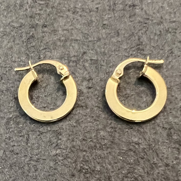 گوشواره طلا 18 عیار زنانه دوست خوب مدل dk580