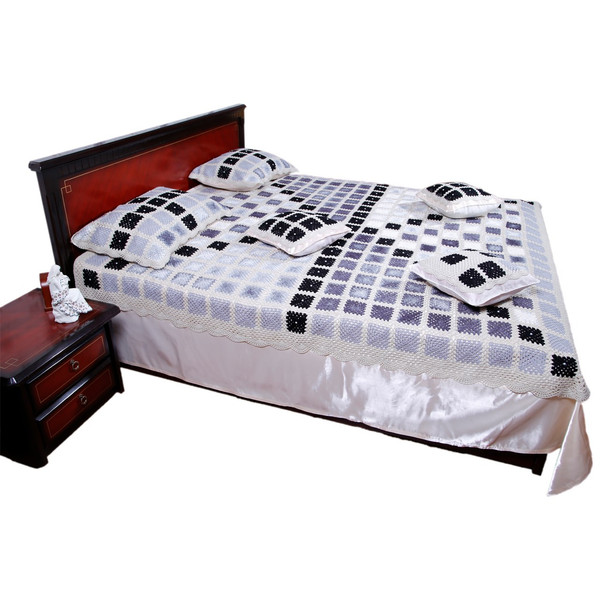 سرویس خواب ثمین مدل Black Pearl دو نفره 7 تکه