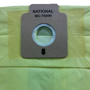 National 7540 Vacuum Cleaner Dust Bag Pack Of 5