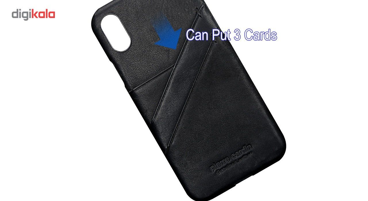 کاور چرمی پیرکاردین مدل PCS-P19 مناسب برای گوشی آیفون X main 1 6