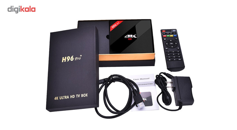 پخش کننده تلویزیون اندروید 32 گیگابایت مدل H96 Pro Plus