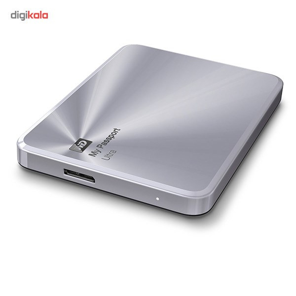 هارددیسک اکسترنال وسترن دیجیتال مدل My Passport Ultra Metal Edition ظرفیت 1 ترابایت