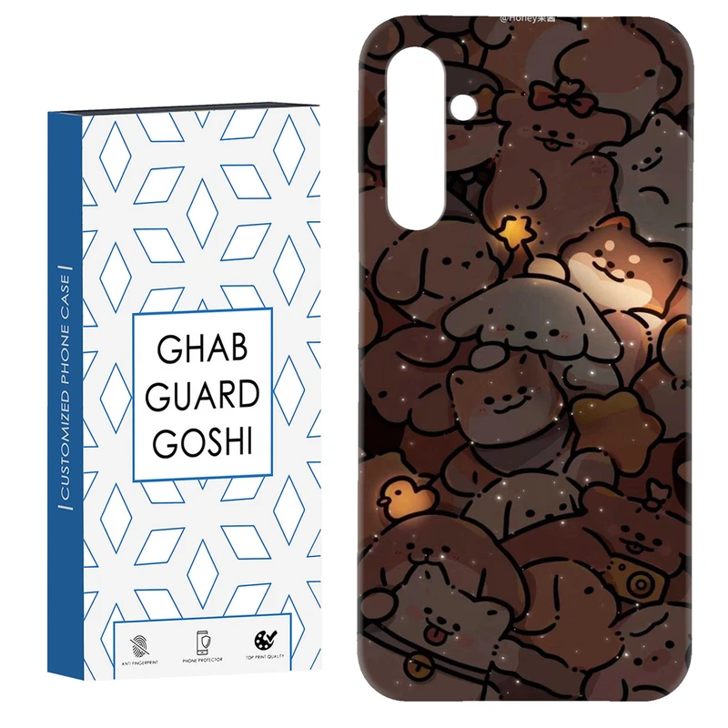 کاور قاب گارد گوشی طرح گربه کد Dimo-099 مناسب برای گوشی موبایل سامسونگ Galaxy S23 Fe
