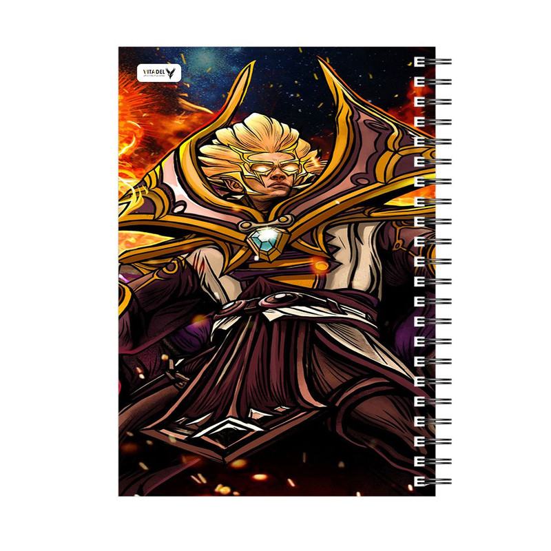 دفتر 120 برگ ویتادل طرح دوتا دو مدل 8