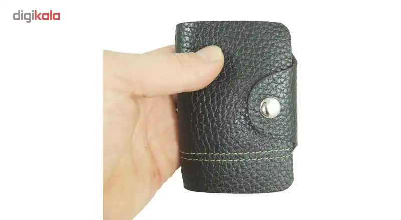 جاکارتی چرمی چرم ما دکمه خور گرد