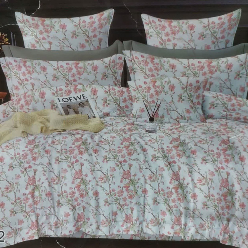 سرویس خواب مدل شکوفه بهاری ۱۸۰ دو نفره ۵ تکه