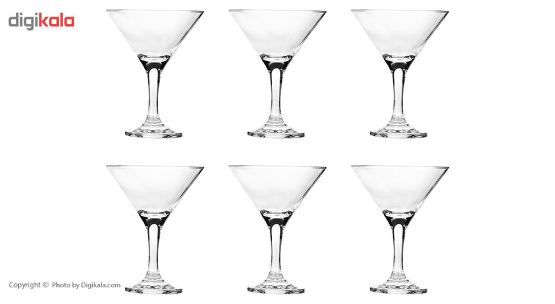 بستنی خوری پاشاباغچه مدل بیسترو کد 44410 بسته 6 عددی