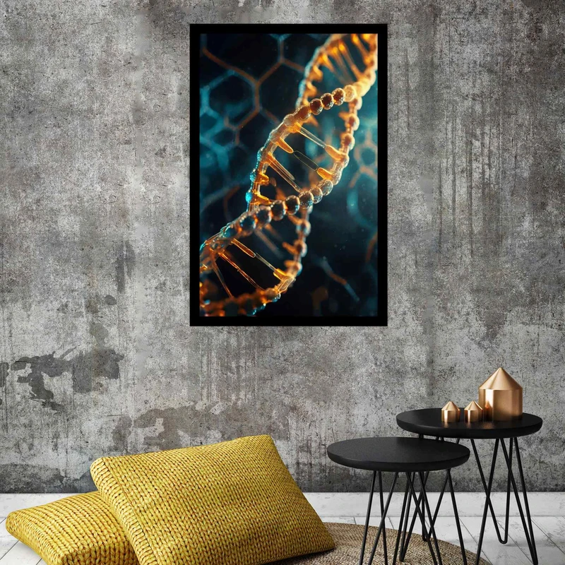 تابلو بکلیت طرح DNA دی ان ای بدن انسان مدل B-bu2617