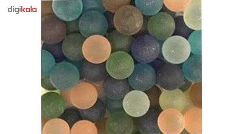 تیله شیشه ای مداد چوبی مدل پاستیلی بسته 300 عددی