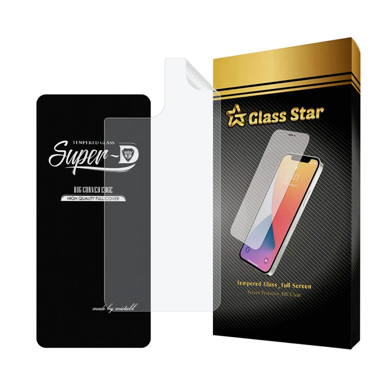 محافظ صفحه نمایش گلس استار مدل SUPNABKGS مناسب برای گوشی موبایل شیائومی Mi 11 Lite 4G / Mi 11 Lite 5G / Mi 11 Lite 5G NE به همراه محافظ پشت گوشی
