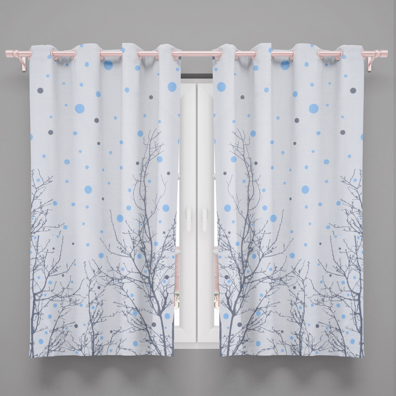 پرده کد DR301 سایز 140x180 سانتی متر