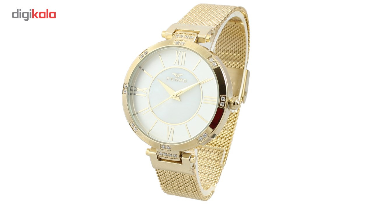 ساعت مچی عقربه ای زنانه فرو مدل F40008-008-B