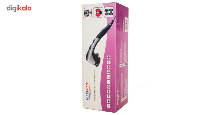 ماساژور گرمادار با مادون قرمز مدل MaxiMed