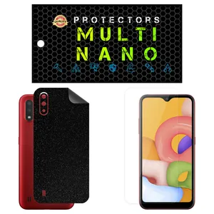 Multi Nano X-SFG Screen Protector For Samsung Galaxy A01 with back skin