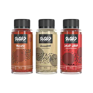 پودر سیر و پاپریکا و فلفل قرمز دنورو - 330 گرم بسته 3 عددی 
