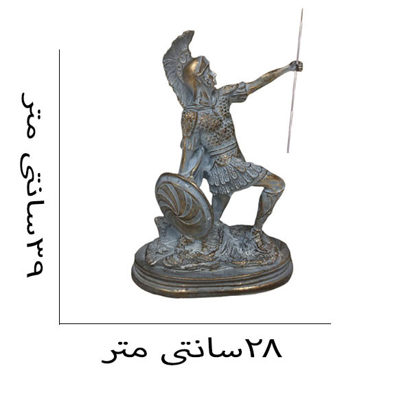 مجسمه دنیا دکوری سرمد مدل شوالیه کد 1