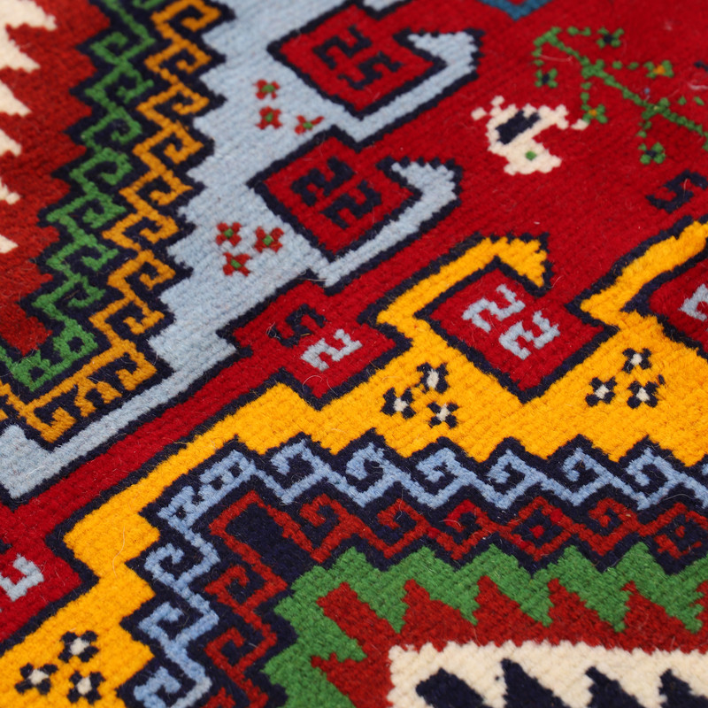 فرش دستبافت دو متری طرح خراسان کد 4020568