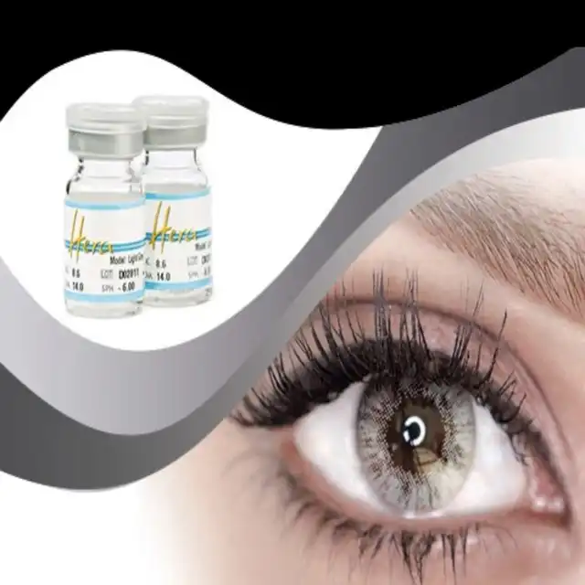 لنز چشم هرا شماره HC110 رنگ طوسی روشن